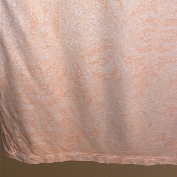 Ann Taylor cap sleeve printed top - Picture 6 of 9